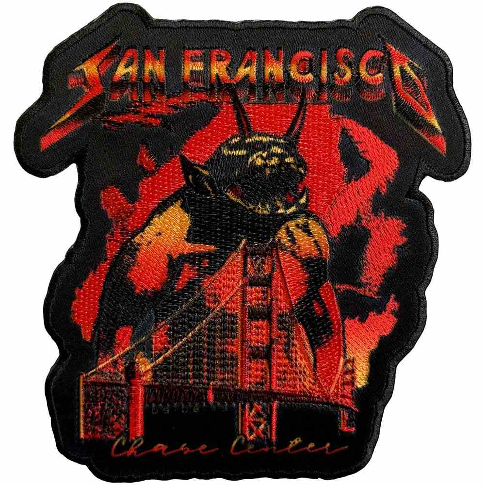 Metallica - Jump In The Bay Bootleg Patch - Schwarz/Rot